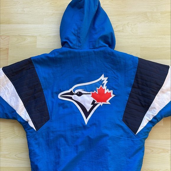 Vintage Starter Toronto Blue Jays Quarter Zip Jacket | MLB | Small (Fits Medium) - Picture 4 of 4
